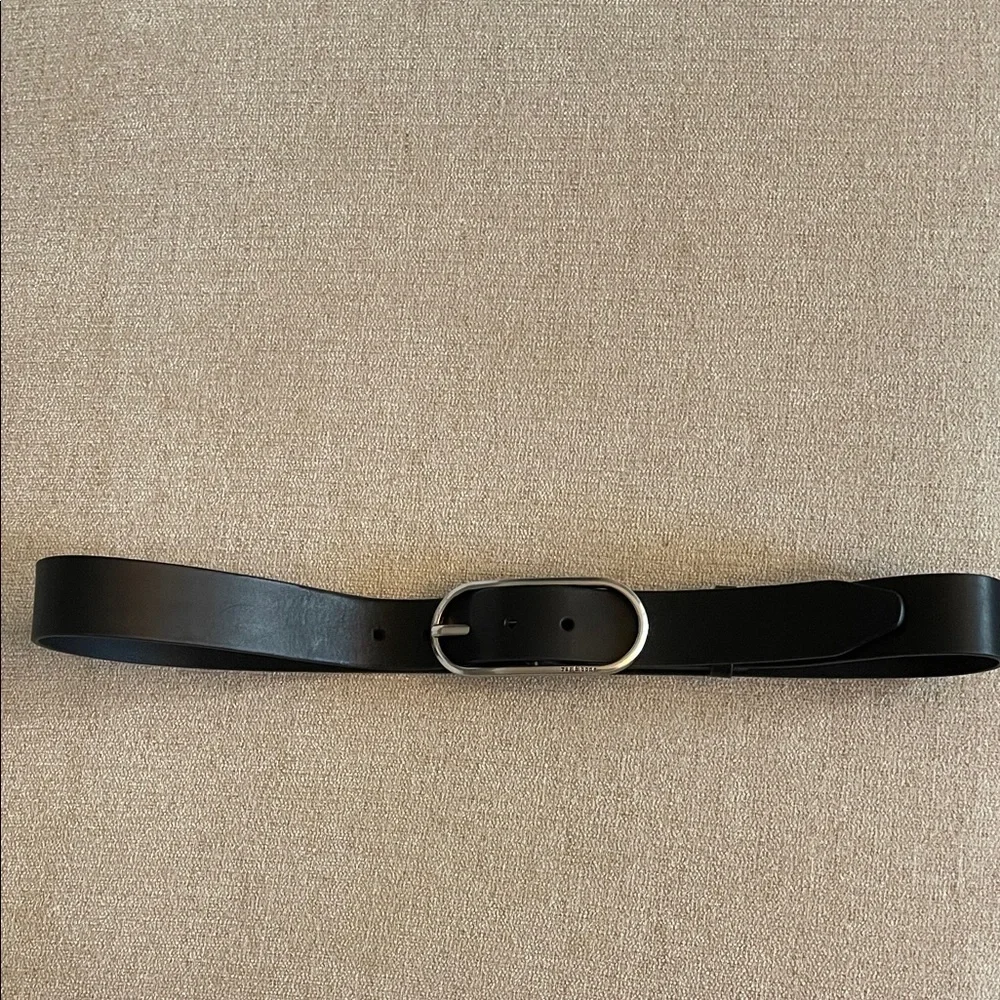 Rag & Bone Rounded Rebound Leather Belt